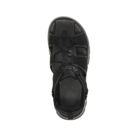 Dockers Mens Lionel Slip On Supreme Comfort Footbed Sandals Black Size 11M NIB - Picture 2 of 5